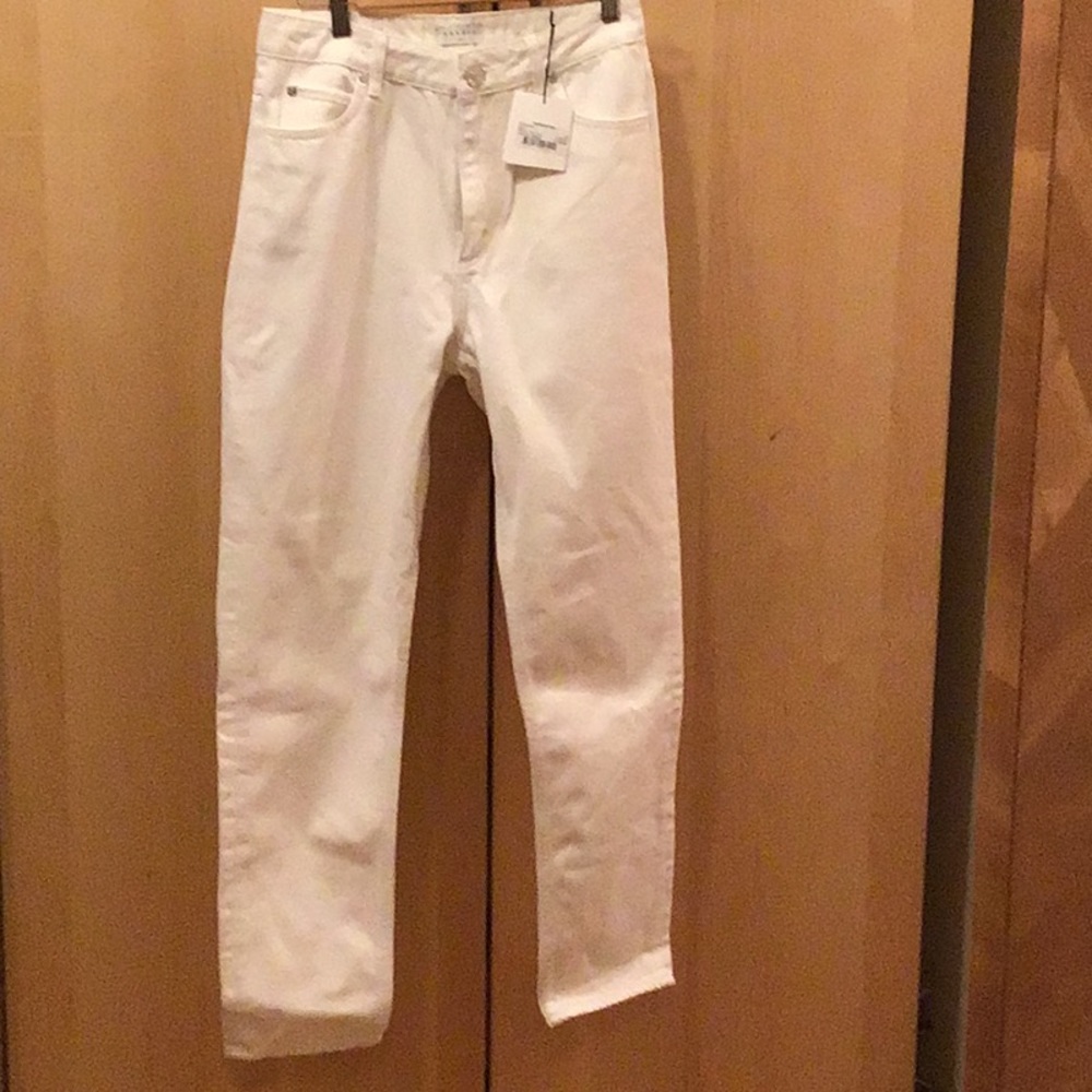 New Sandro straight leg white Jeans(women’s)